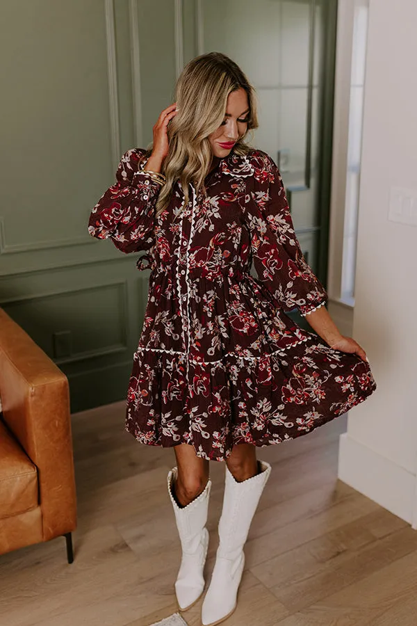 Sweet Moments Floral Mini Dress sold by Impressions product image thumbnail 5