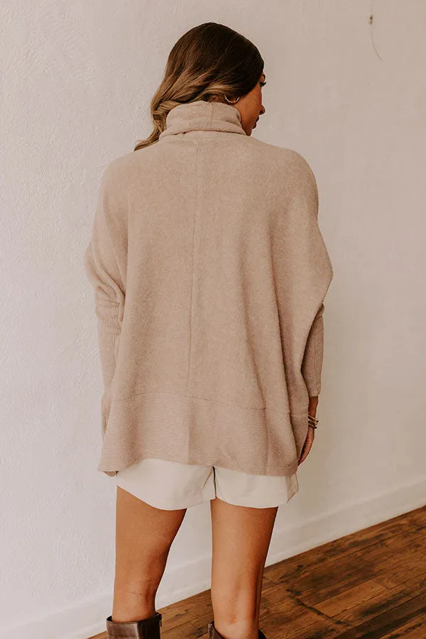 Fireside Cuddles Sweater in Warm Taupe sold by Impressions product image thumbnail 5