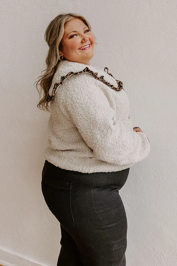 Uptown Cozy Sherpa Jacket Curves sold by Impressions product image thumbnail 4