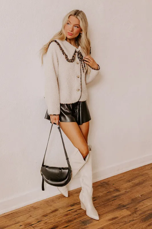 Uptown Cozy Sherpa Jacket sold by Impressions