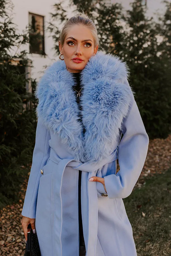 London Bound Coat in Sky Blue sold by Impressions product image thumbnail 2