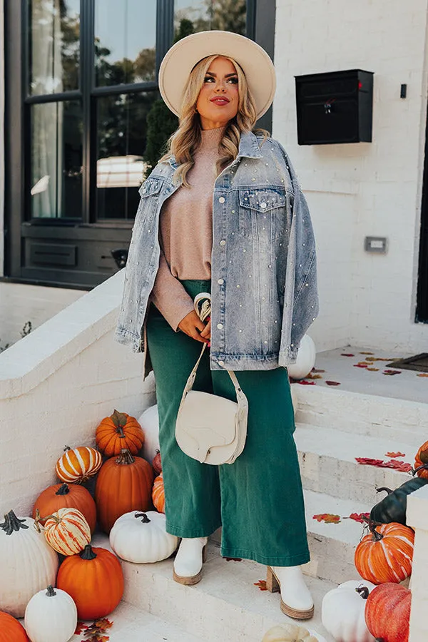 True Warmth Shift Sweater In Dusty Purple Curves sold by Impressions product image thumbnail 5