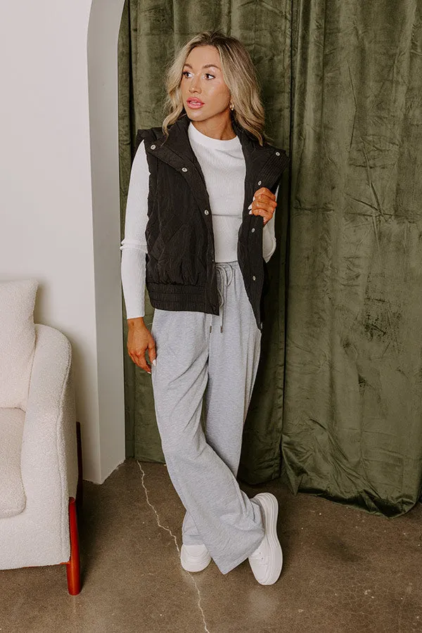 Mountain Breeze Puffer Vest in Black sold by Impressions product image thumbnail 4