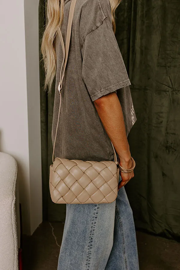 Cafe Cutie Faux Leather Woven Crossbody sold by Impressions product image thumbnail 3