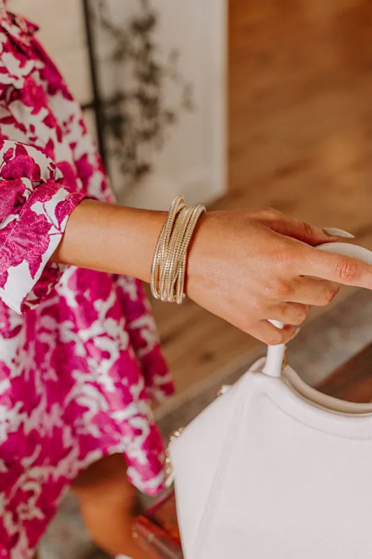 Metropolitan Muse Wrap Bracelet in Gold sold by Impressions