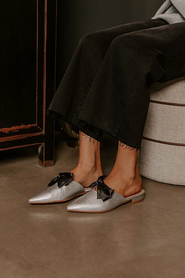 The Vera Faux Leather Metallic Flats sold by Impressions product image thumbnail 3