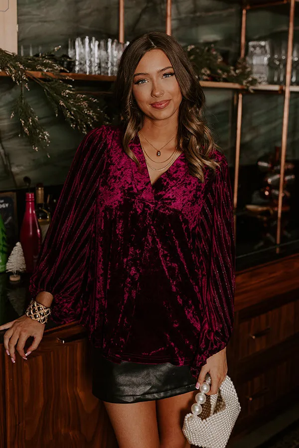 Cheers To This Velvet Top sold by Impressions product image thumbnail 5