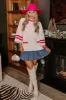 Small Town Cafe Knit Sweater Top in Cream sold by Impressions
