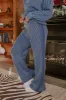 Uptown Chic High Waist Ribbed Pants in Riverside sold by Impressions
