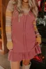 Cool Weather Crush Knit Mini Dress in Blush sold by Impressions