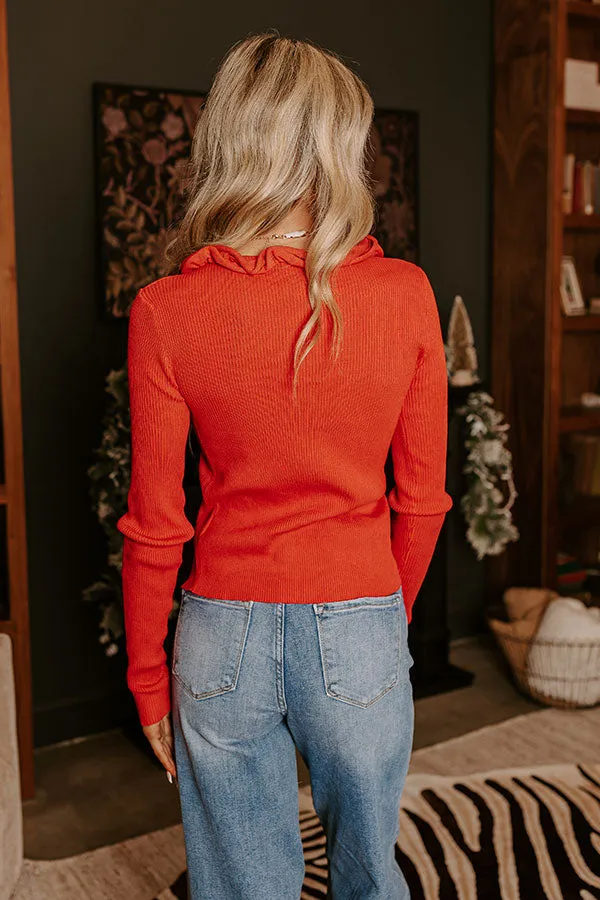 Sassy Statement Front Tie Sweater Top sold by Impressions product image thumbnail 5