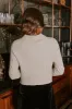 Kind Smile Cable Knit Embellished Cardigan in Cream sold by Impressions