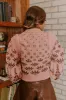 Vail Views Pearl Embellished Knit Sweater in Pink sold by Impressions