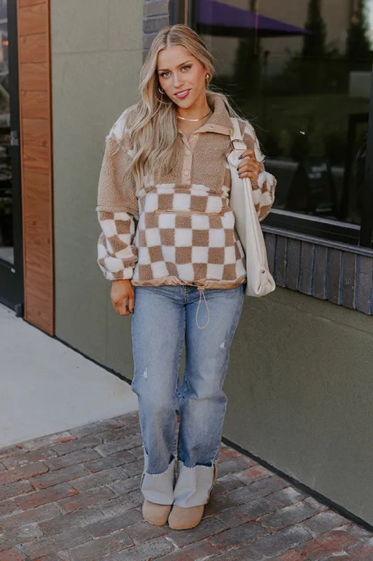 Chill Mode Sherpa Pullover sold by Impressions