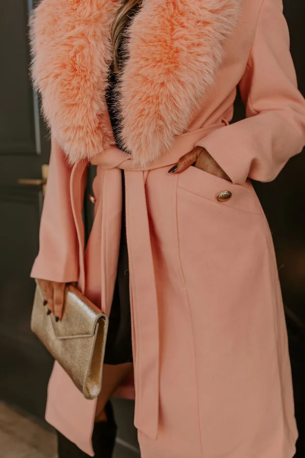 London Bound Coat in Peach sold by Impressions product image thumbnail 3
