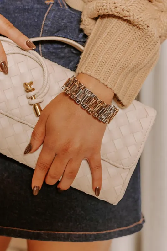 Happy Hour Chic Watchband Stretch Bracelet sold by Impressions