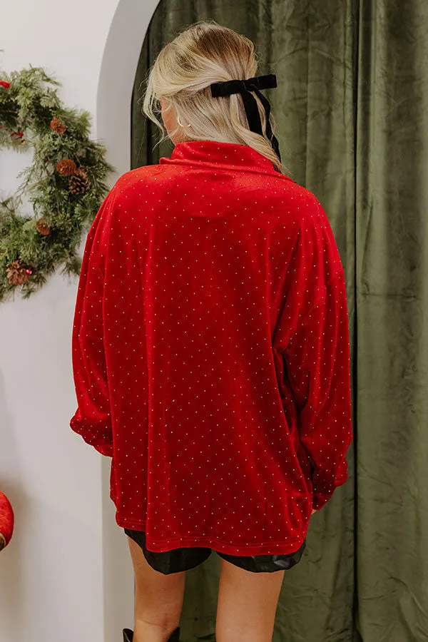 Twinkling Lights Velvet Button Up sold by Impressions product image thumbnail 5