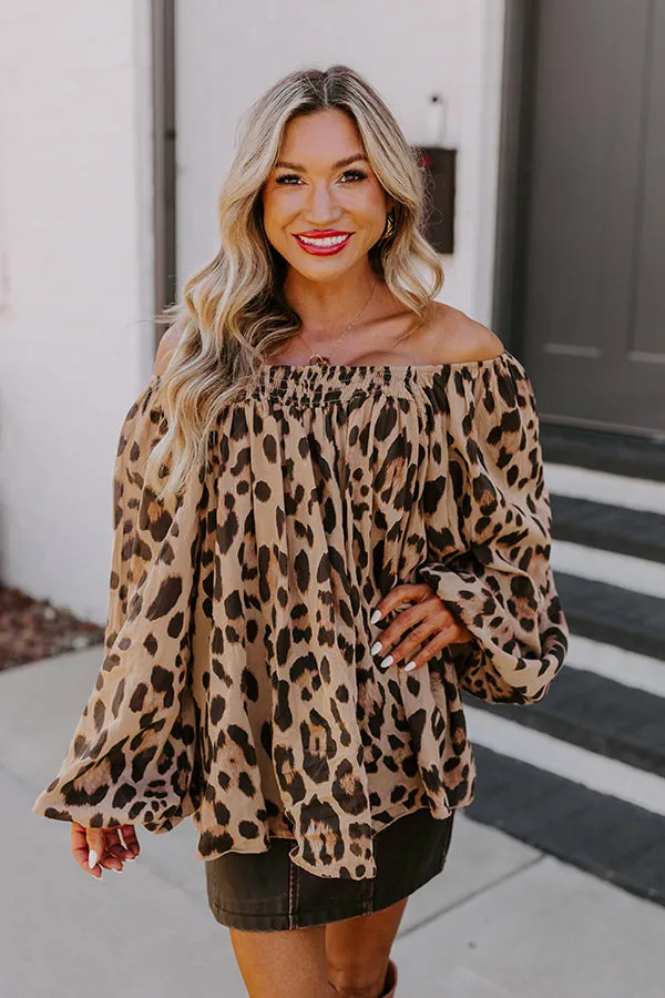 Chic Statement Leopard Top sold by Impressions product image thumbnail 3