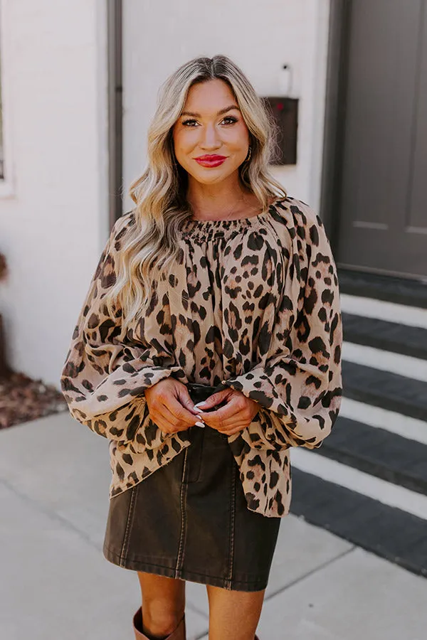 Chic Statement Leopard Top sold by Impressions product image thumbnail 2