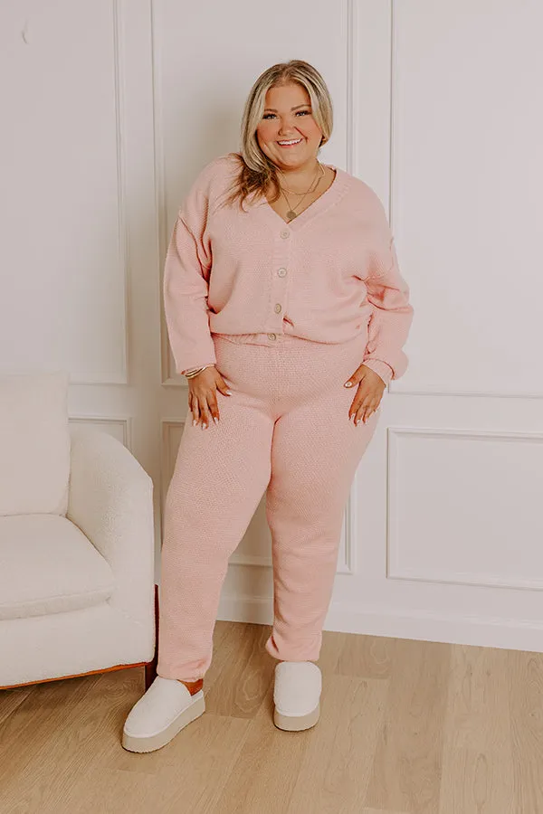 Chic Comfort High Waist Knit Joggers Curves sold by Impressions product image thumbnail 4