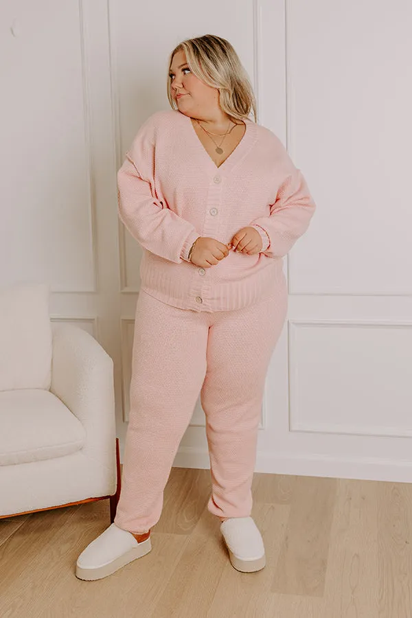 Chic Comfort High Waist Knit Joggers Curves sold by Impressions