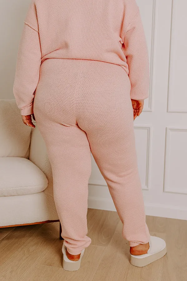 Chic Comfort High Waist Knit Joggers Curves sold by Impressions product image thumbnail 3