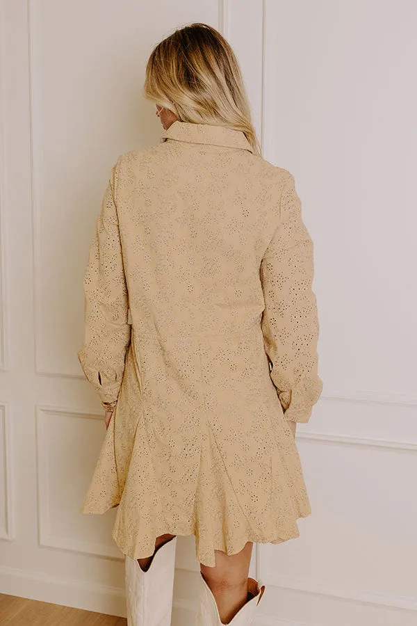 Blissful Smile Eyelet Mini Dress sold by Impressions product image thumbnail 5