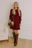 Social Gathering Sweater Mini Dress sold by Impressions