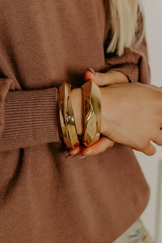 Social Meetup Cuff Bracelet Set sold by Impressions
