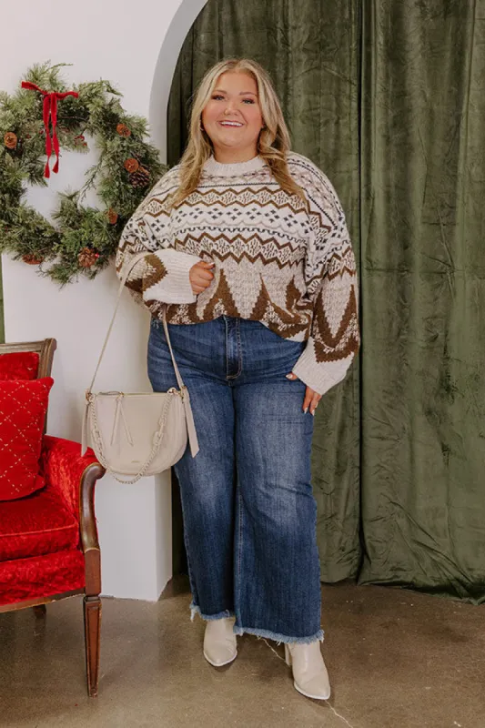 Fireside S'mores Knit Sweater Curves sold by Impressions
