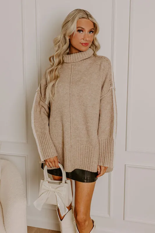 Chai Latte Cuddles Knit Sweater sold by Impressions