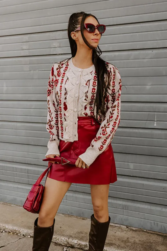 Charming Glance Floral Sweater sold by Impressions