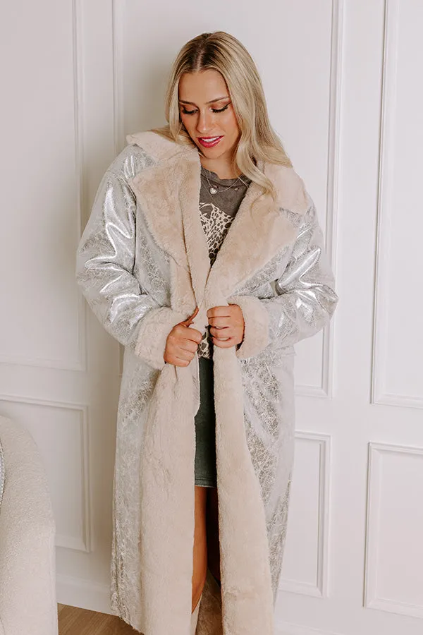 Central Park Chic Metallic Coat sold by Impressions product image thumbnail 5