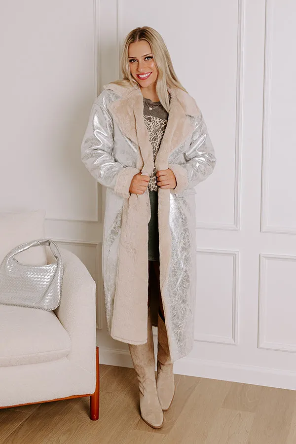 Central Park Chic Metallic Coat sold by Impressions product image thumbnail 2