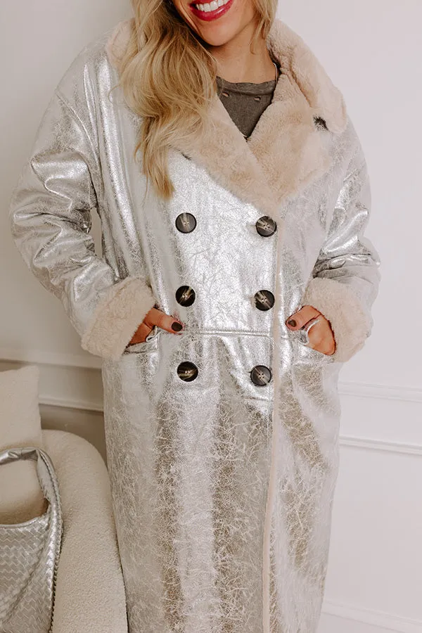 Central Park Chic Metallic Coat sold by Impressions product image thumbnail 3