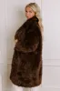 Gala Nights Faux Fur Coat In Chestnut sold by Impressions