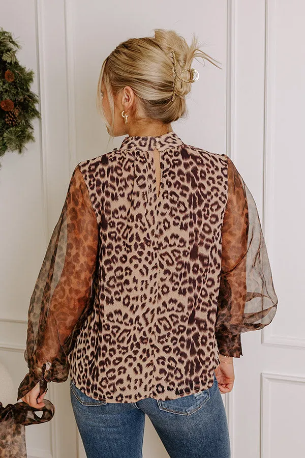 Paris Chic Leopard Top sold by Impressions product image thumbnail 4