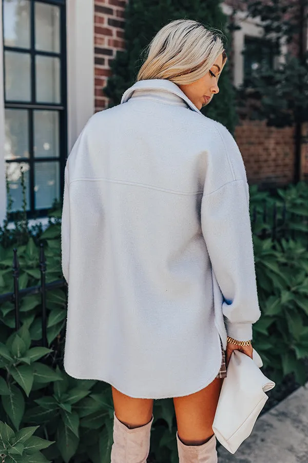 Cozy Daydream Jacket in Sky Blue sold by Impressions product image thumbnail 4