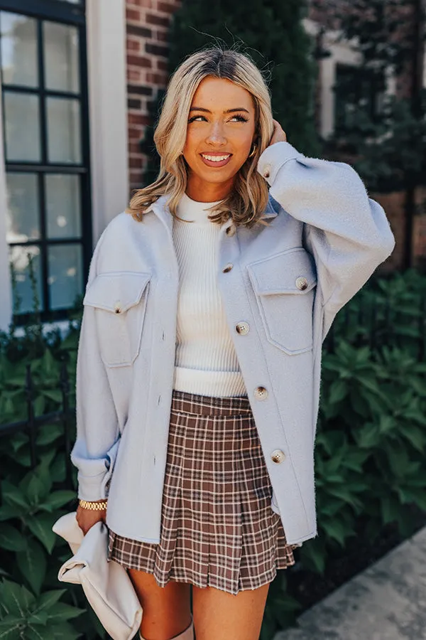 Cozy Daydream Jacket in Sky Blue sold by Impressions product image thumbnail 5