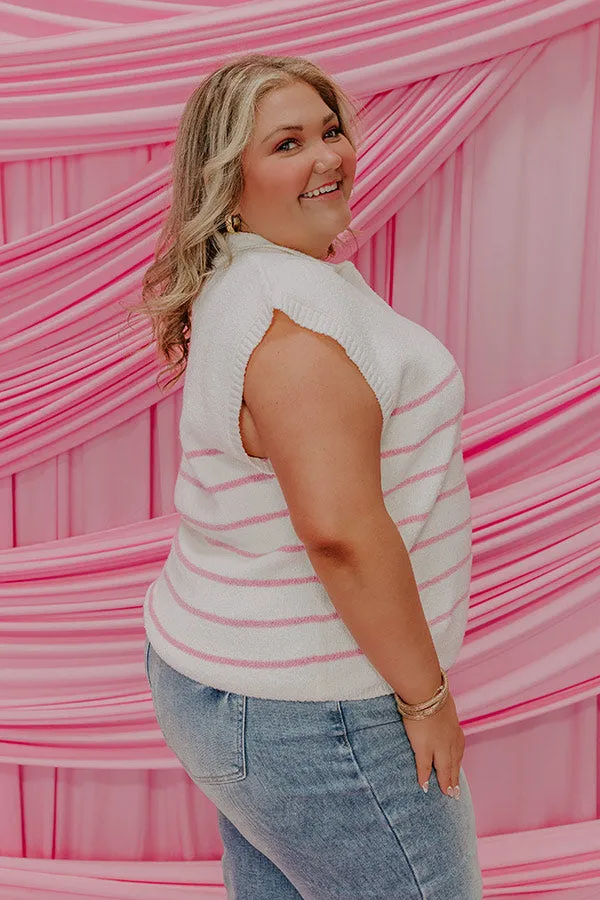 Sweet Treat Stripe Sweater Top Curves sold by Impressions product image thumbnail 3