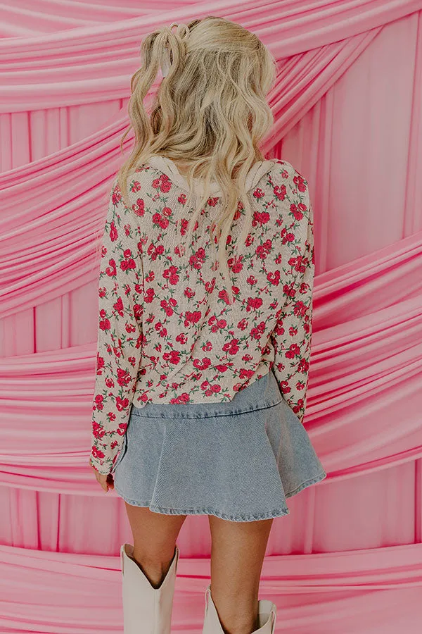 Feeling Flirty Front Tie Knit Top sold by Impressions product image thumbnail 5