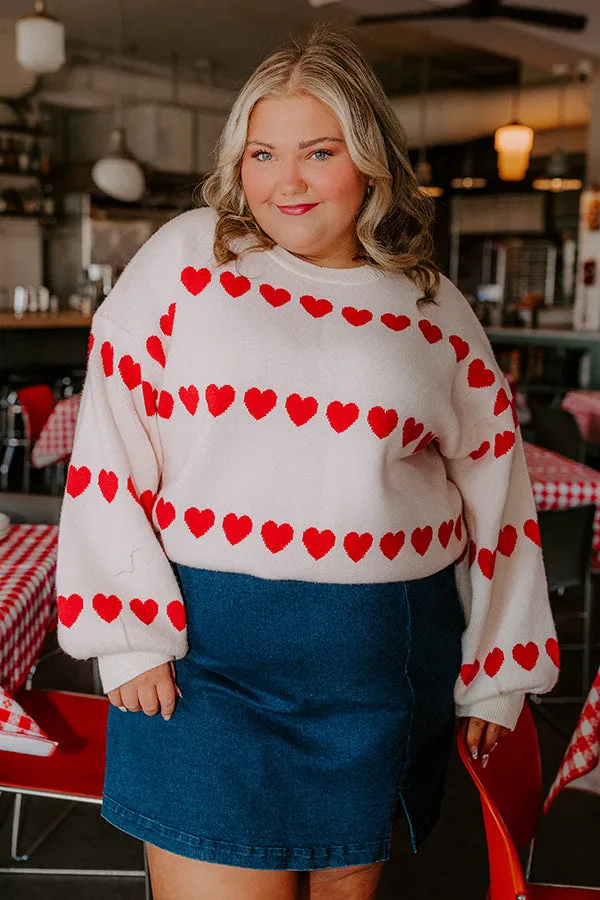 Happy Hearts Knit Sweater Curves sold by Impressions product image thumbnail 4