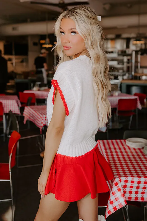 Love At First Sight Knit Sweater Top sold by Impressions product image thumbnail 4