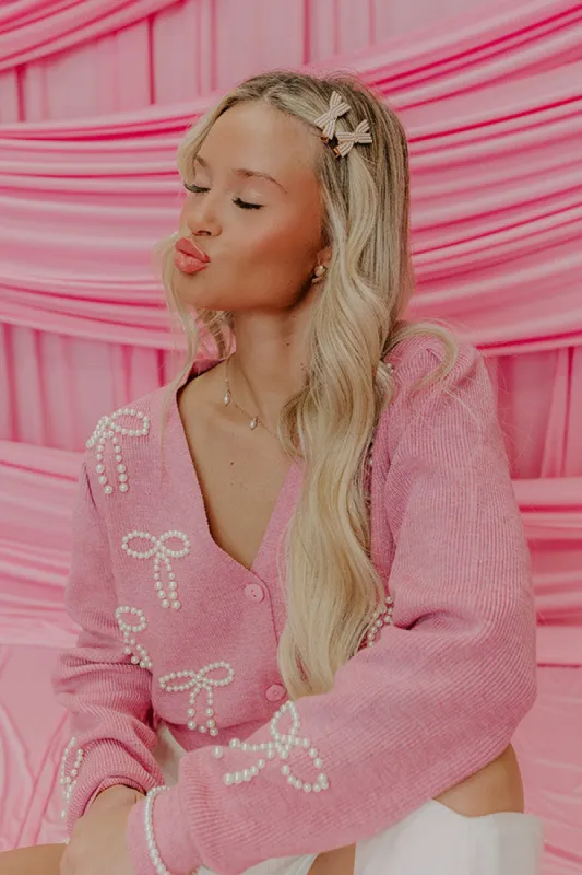 Country Club Charm Bow Hair Clip Set sold by Impressions