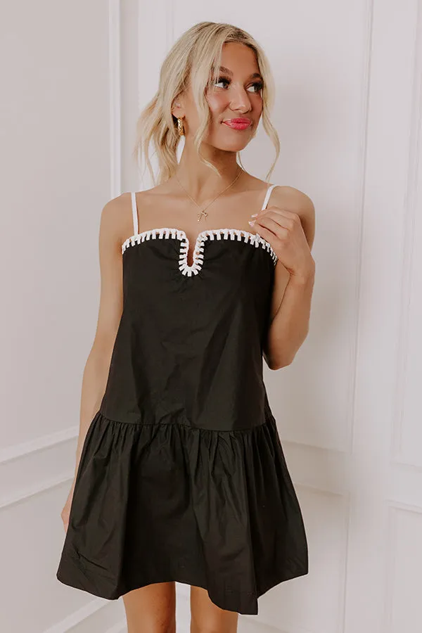 Love Potion Mini Dress in Black sold by Impressions product image thumbnail 3