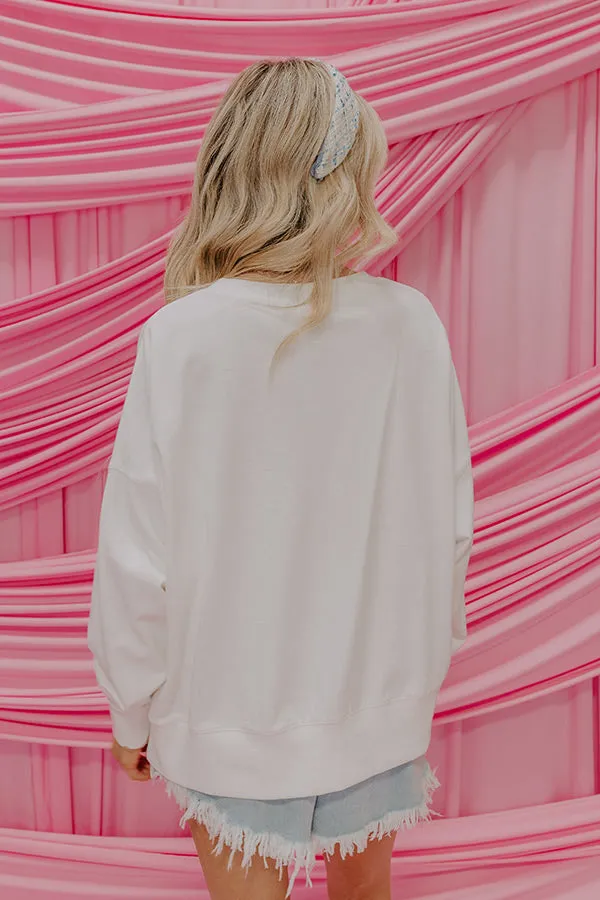 Cute Energy Embroidered Sweatshirt sold by Impressions product image thumbnail 5