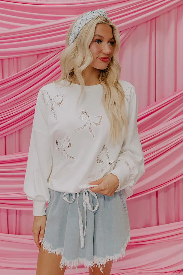 Cute Energy Embroidered Sweatshirt sold by Impressions product image thumbnail 2