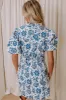 Chateau Chic Floral Button Down Mini Dress sold by Impressions