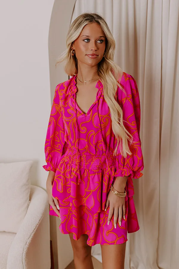 Stay Sweet Floral Mini Dress sold by Impressions product image thumbnail 4