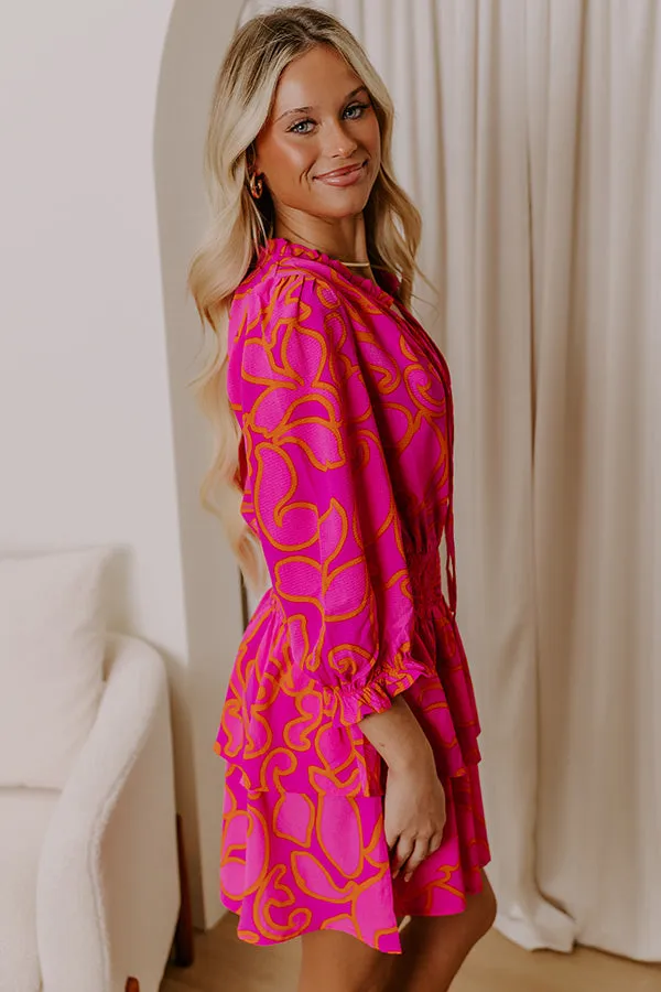 Stay Sweet Floral Mini Dress sold by Impressions product image thumbnail 3